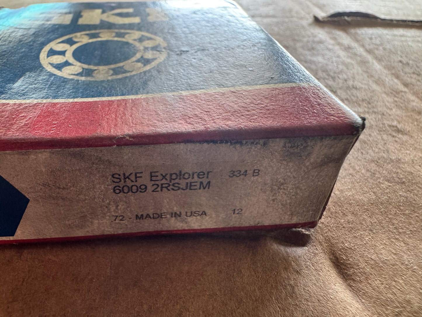 SKF Deep Groove Ball Bearing 6009 2RSJEM 45 x 75 x 16 mm