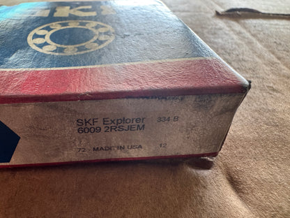 SKF Deep Groove Ball Bearing 6009 2RSJEM 45 x 75 x 16 mm