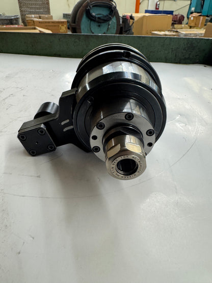 Nikken HiSpinner Spindle Speeder CAT50U-NX5-151 | CAT50 | SK10 Collet, 1.75 to 10 mm Tool Capacity, 5:1 Gear Ratio, 20,000 RPM Max Output | Orientation: Axial 01191