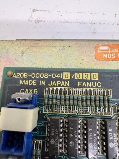 Fanuc Master Control Board Assembly A20B-0008-0410