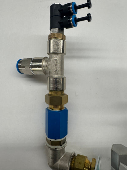 Festo Pneumatic Pressure Switch Assembly PEV-1/4-A-SW27-B-OD / 175252 G 1/4 15 to 145 PSI