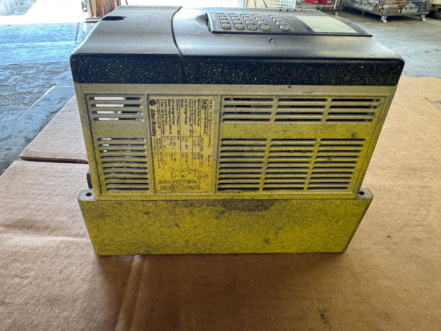 Allen-Bradley 20AD5P0A3AYNNNC0 Series A VFD 480V Untested Surplus