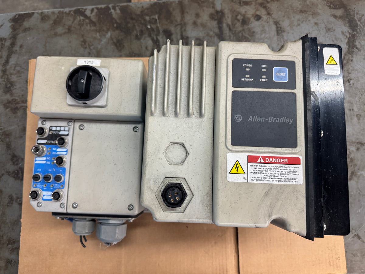 Allen-Bradley 284E-FVD1P4Z-10-CR-EMI-OC ArmorStart Distributed Motor Controller 380 to 480V AC
