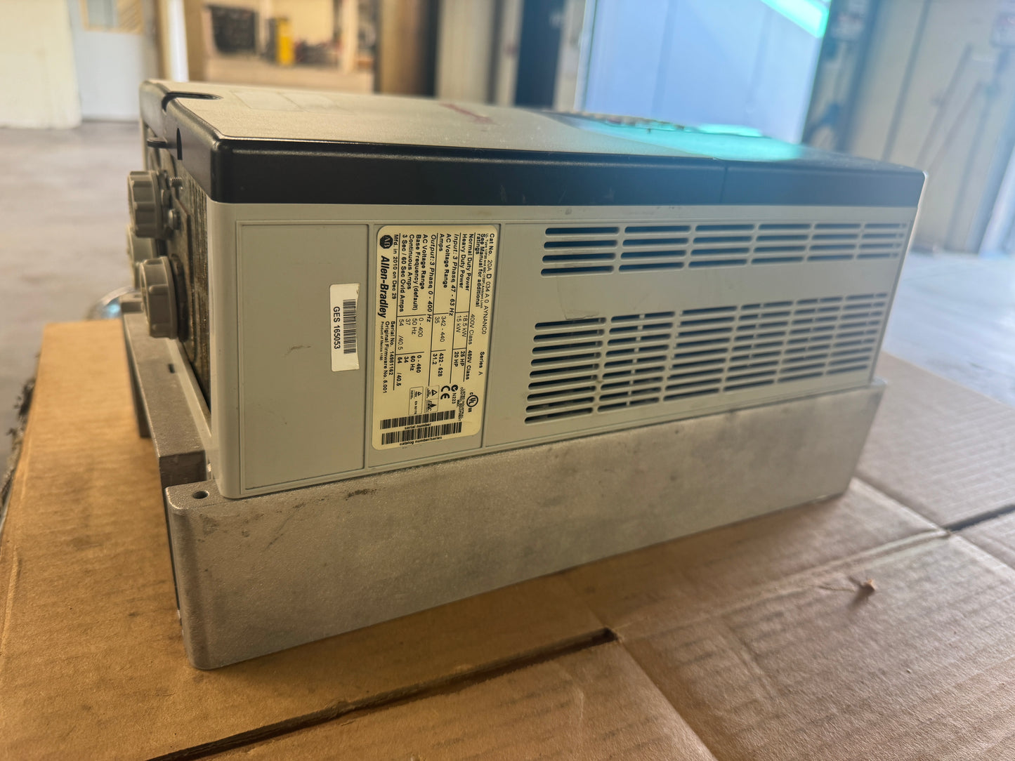 Allen-Bradley 20AD034A0AYNANC0 Variable Frequency Drive 480V AC 3-Phase 01542