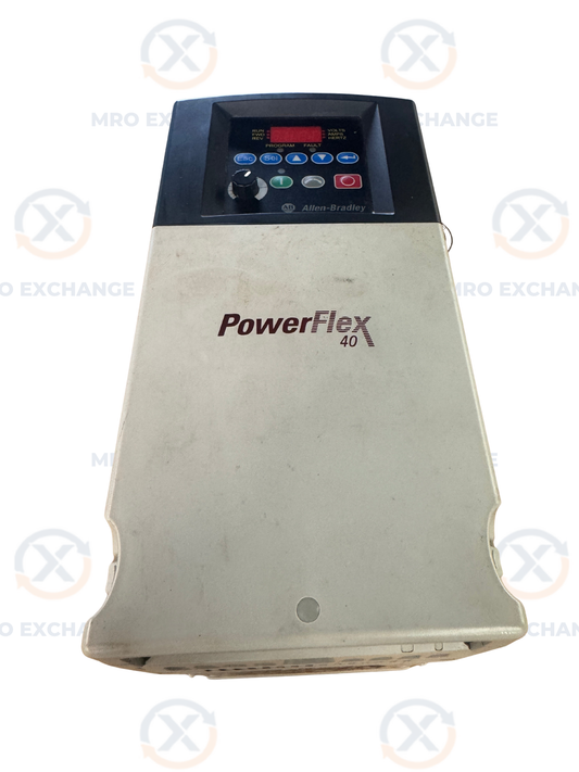 Allen-Bradley PowerFlex 40 AC Drive VFD 22B-D017N104 - 10 HP Variable RPM