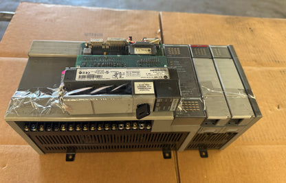 Allen-Bradley 1747-L40A, 1747-L531, 1746-A2 SLC 500 PLC System Lot 120/240V AC