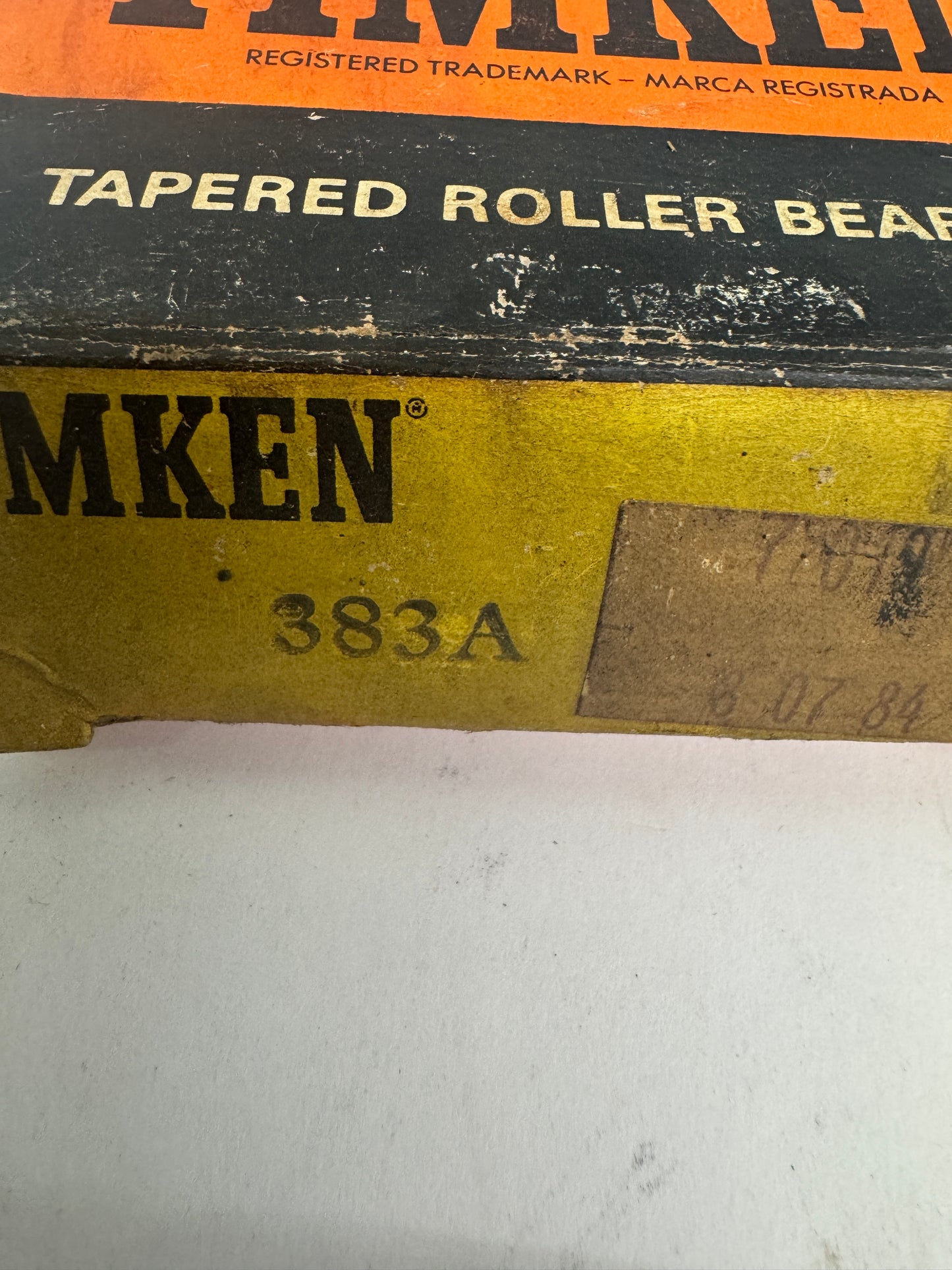 Timken Tapered Roller Bearing Cup 383A 3.937 In. OD x 0.702 In. Width