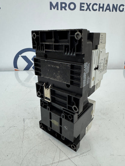 Klöckner Moeller Z5-100/SK4 Motor Starter Assembly with DIL 4 AM Contactor and 11 SI DIL M Auxiliary Contact Block