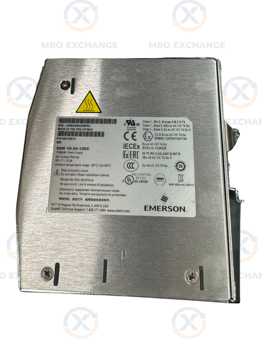 SolaHD DIN Rail Power Supply SDN 10-24-100C