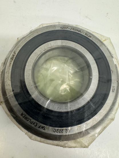 SKF Deep Groove Ball Bearing 6207-2RS1NR/C3GJN 35 x 72 x 17 mm