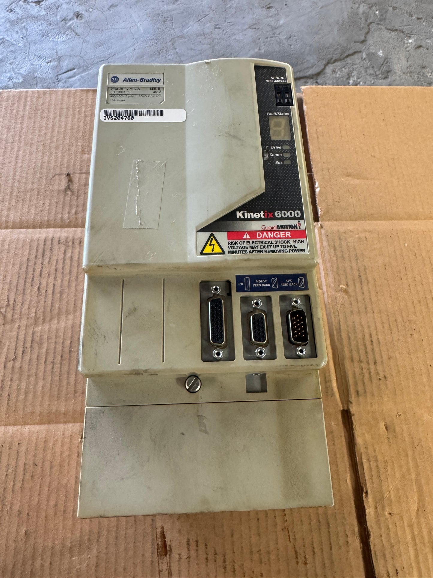 Allen-Bradley 2094-BC02-M02-S Servo Drive 380/480V AC