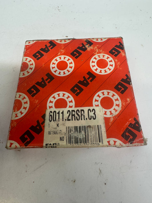 FAG Deep Groove Ball Bearing 6011.2RSR.C3 55 x 90 x 18 mm