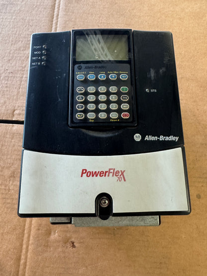 Allen-Bradley 20AD5P0A3AYNNNC0 Variable Frequency Drive 480V AC 3-Phase Untested Surplus 01422