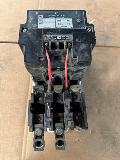 Square D Contactor 8536-SFO1