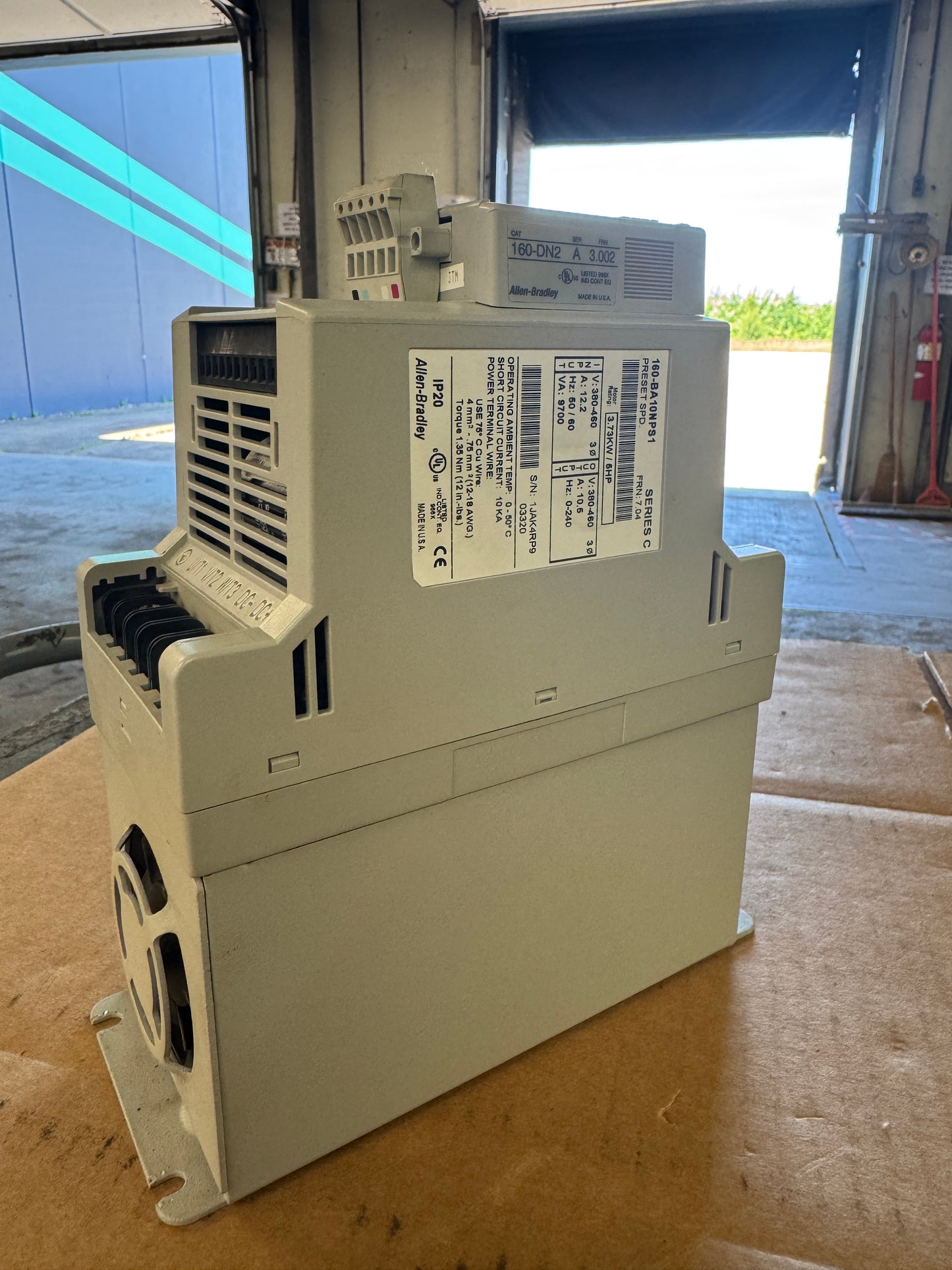 Allen-Bradley 160-BA10NPS1 Variable Frequency Drive 380-460V 3-Phase 05123