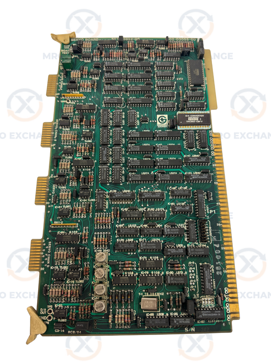 Giddings & Lewis Servo Board PCB Assembly 501-03852-00 & 502-03055-00 m00523