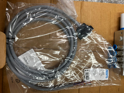 Festo Valve Terminal VTUG-18-MSD-B1TZ-25V20-Q12L-UL-Q10S-4K+M1 Q12 / Q10S Push In