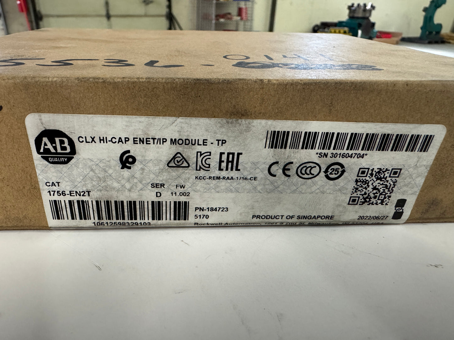Allen-Bradley EtherNet/IP Bridge Module 1756-EN2T