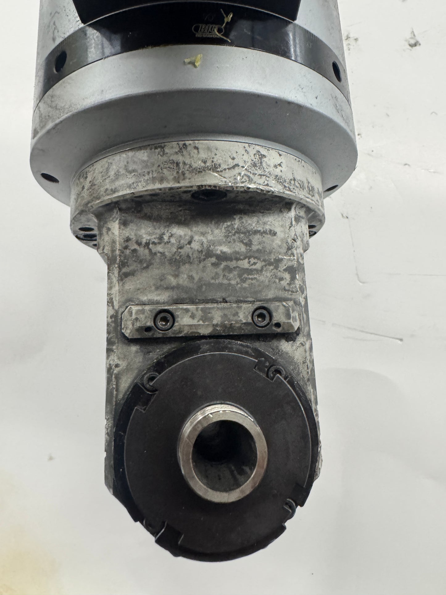 BIG Daishowa Right Angle Head BCV50-AG90/NBS10W-230 | CAT50 | NBS10W Collet Chuck Output, 230 Mm Gauge Length | Orientation: Radial