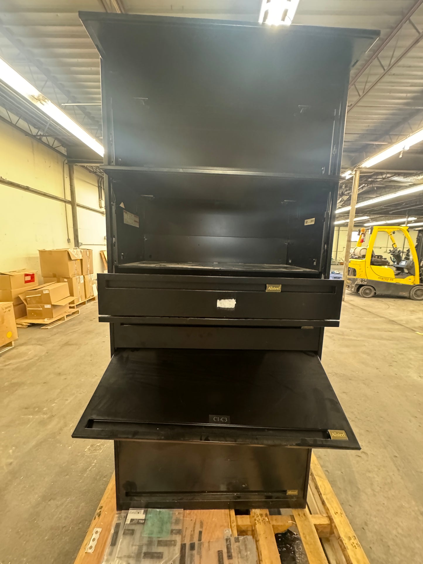 Allsteel Flipper Door Storage Cabinet