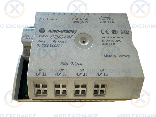 Allen-Bradley 1760-IB12XOW4IF Pico GFX I/O Module 24V DC
