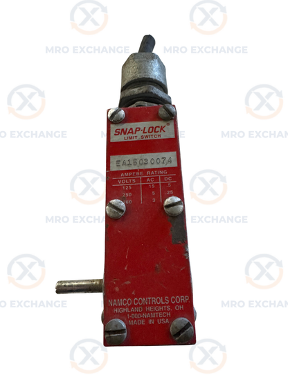 Namco Controls Corp. Limit Switch EA15030074 125/250/460V AC