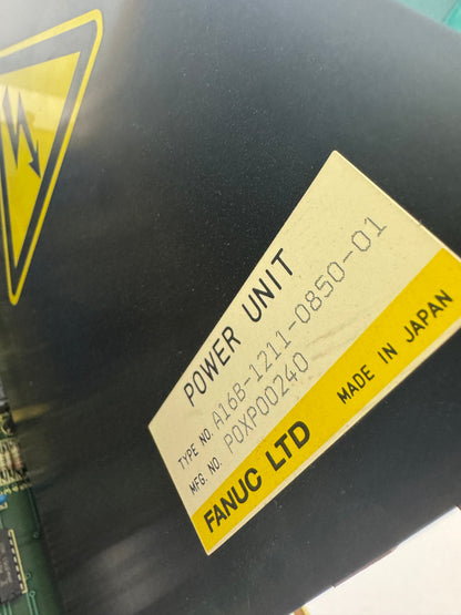 Fanuc CNC Control Unit A02B-0083-B501 AC 200–240V