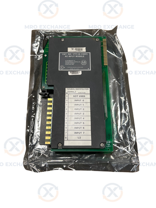 Allen-Bradley AC Input Module 1771-IA m02482 120V AC