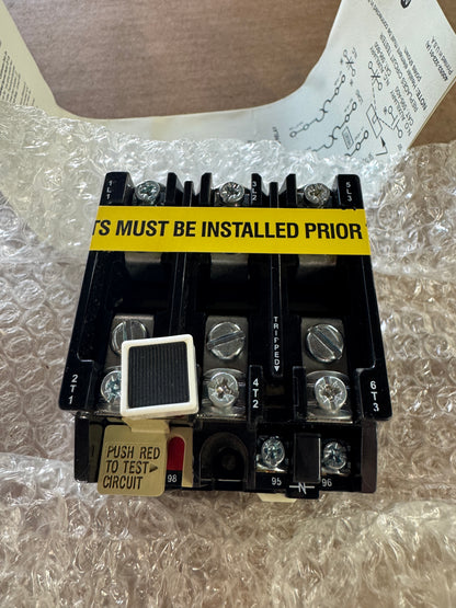 Allen-Bradley NEMA Eutectic Alloy Overload Relay 592-JOV16 120 to 600 VAC