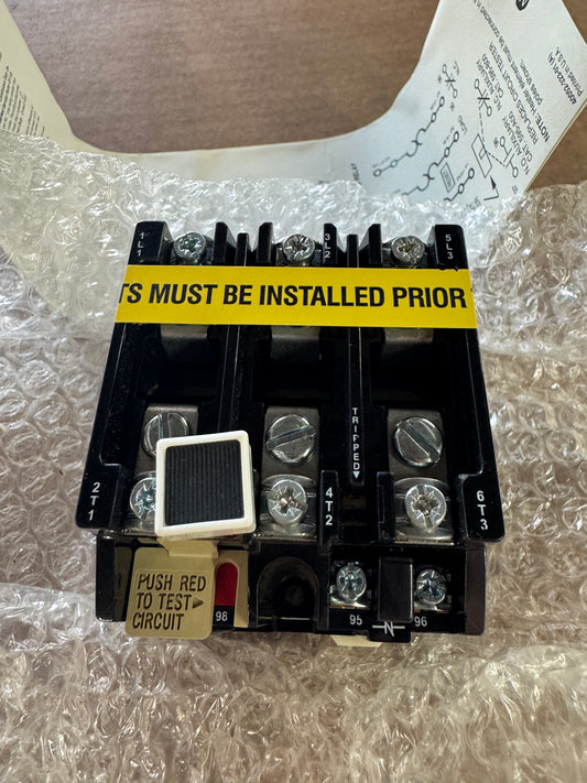 Allen-Bradley NEMA Eutectic Alloy Overload Relay 592-JOV16 120 to 600 VAC