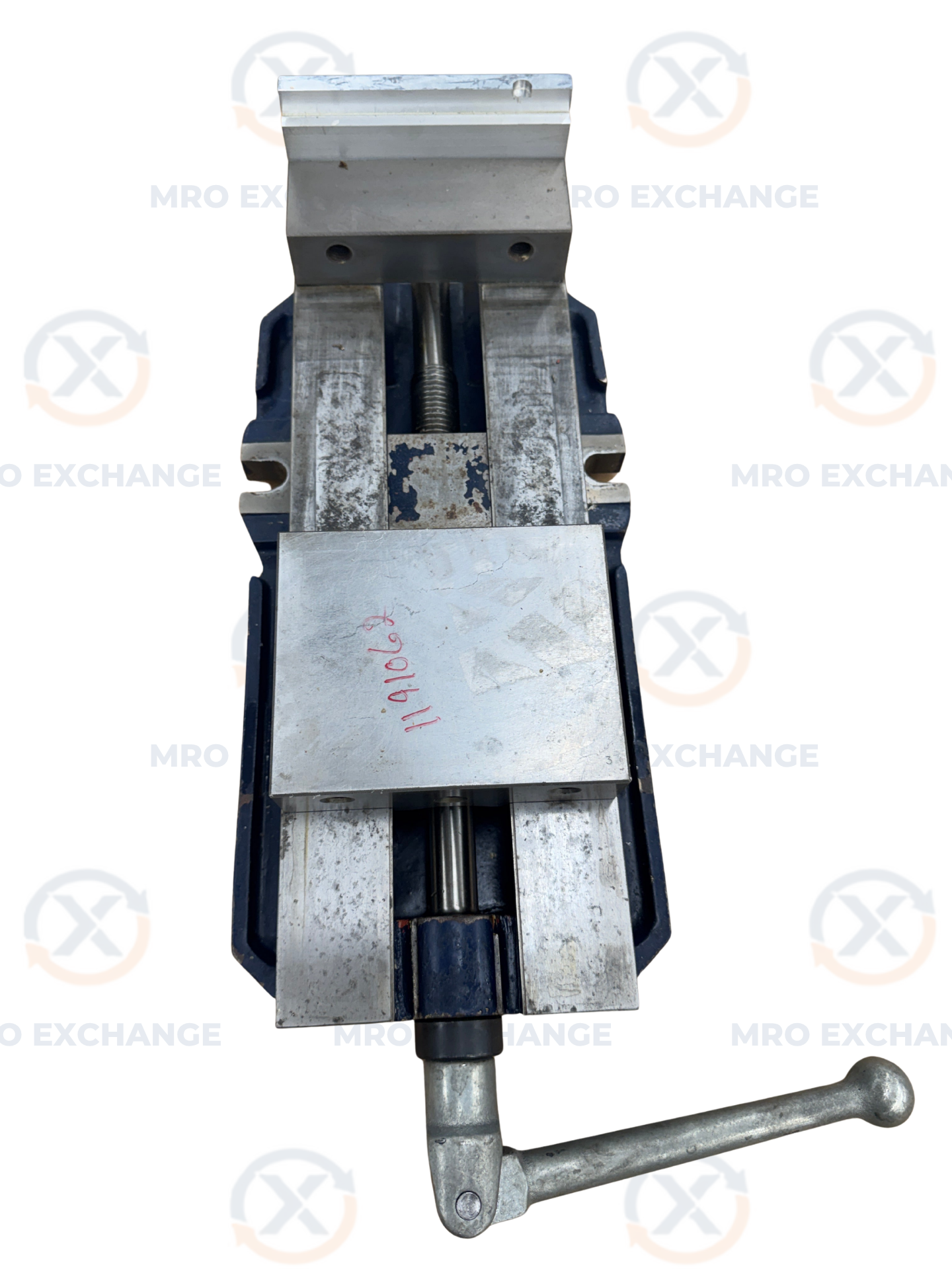 TE-CO Mfg Machine Vise PWS-6900 | 6 In. Jaw Width, 9 In. Jaw Opening m00843