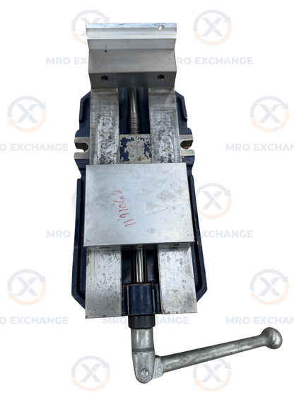 TE-CO Mfg Machine Vise PWS-6900 | 6 In. Jaw Width, 9 In. Jaw Opening m00843