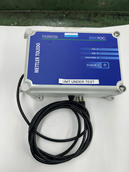 Mettler-Toledo Thornton TOC Analyzer 5000TOCi — P/N 58036031 — S/N 817350523