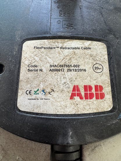ABB 3HAC047665-002 Retractable Cable Untested Surplus