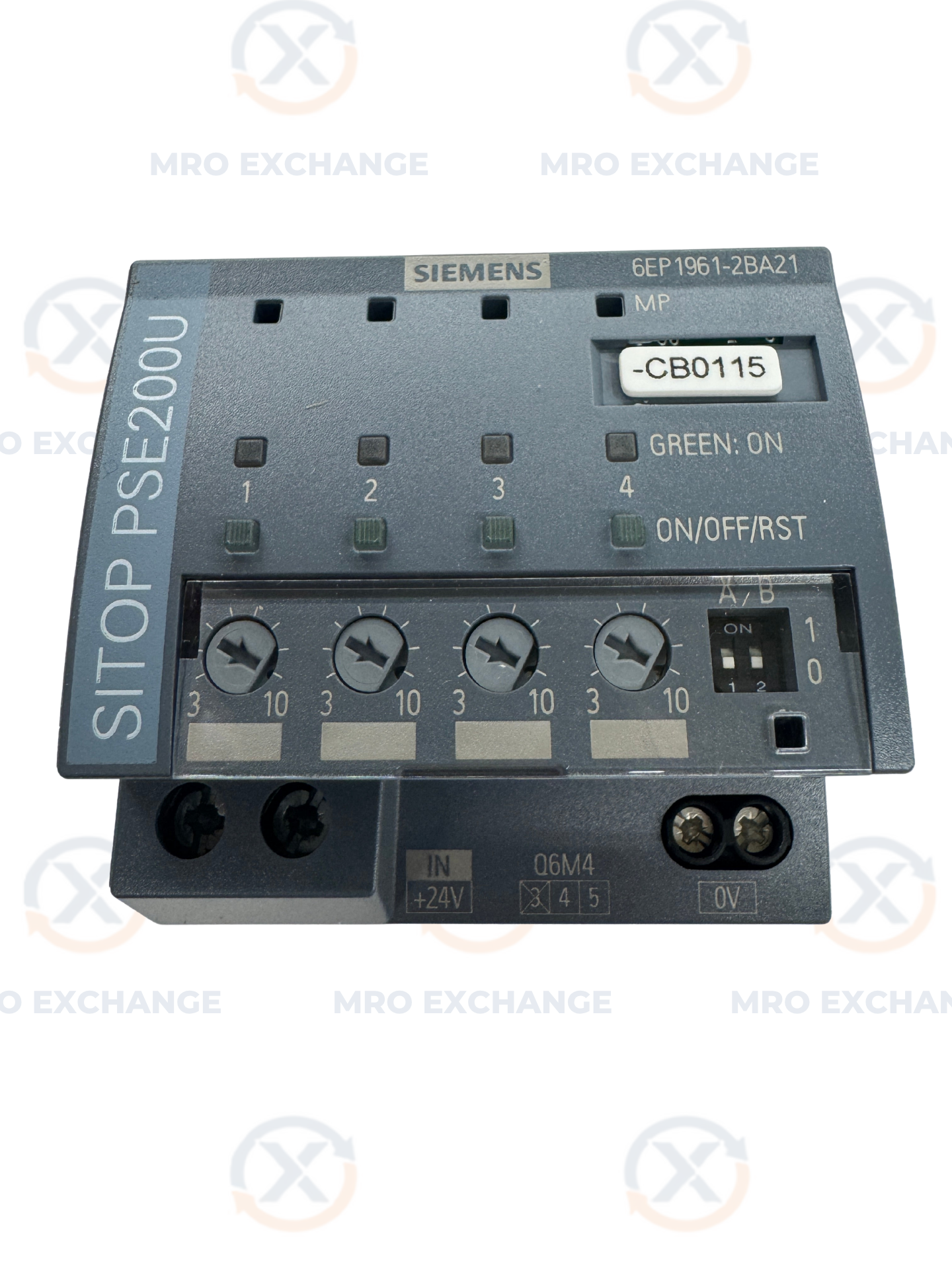 Siemens Selectivity Module 6EP1961-2BA21 24 VDC m01043