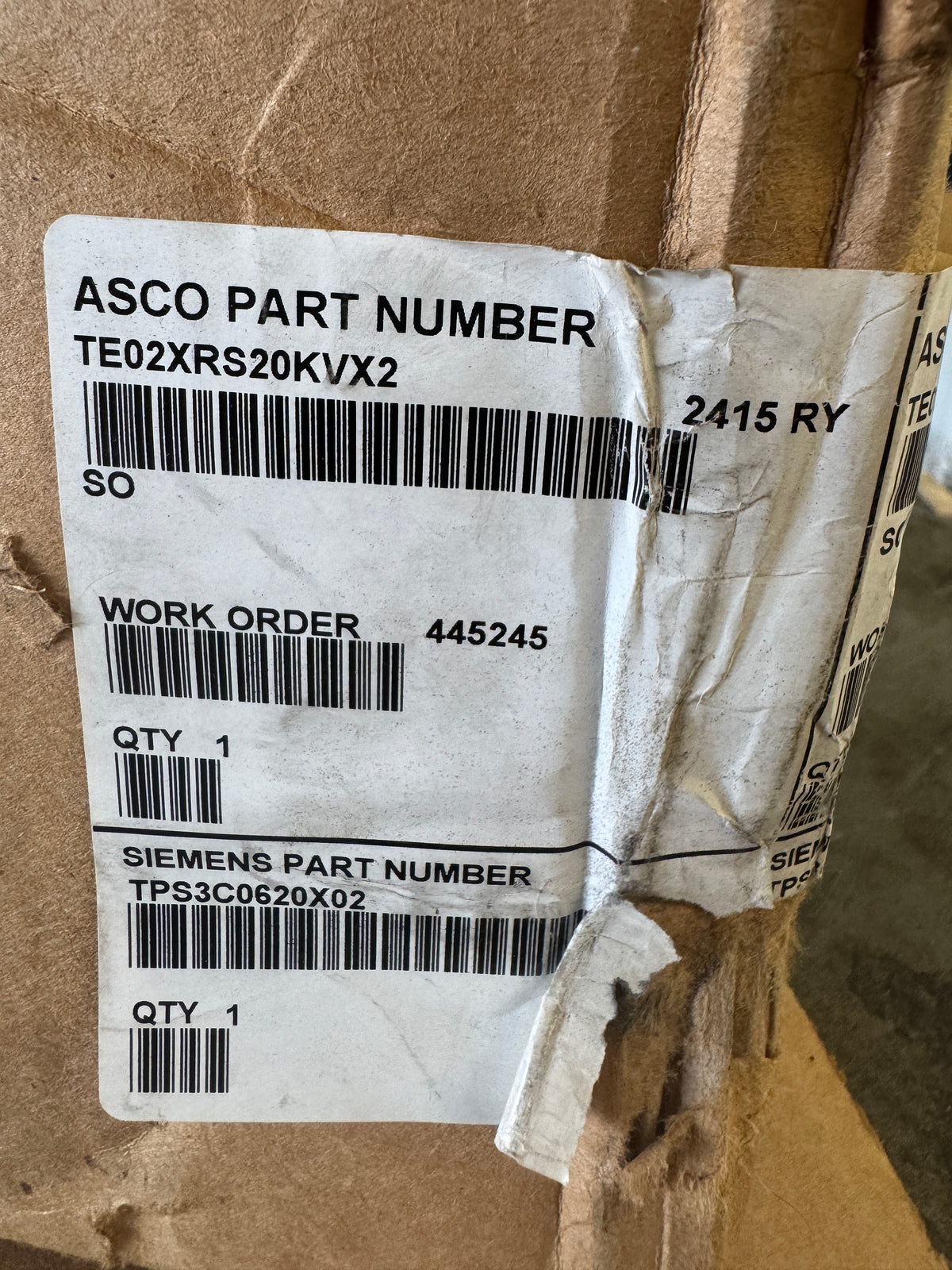 Siemens TPS3C0620X02 Surge Protective Device 208Y/120V Open Box Unused