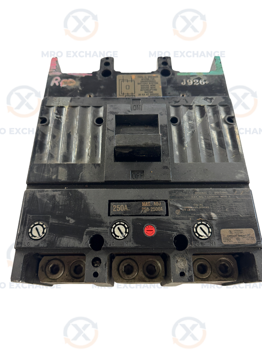 General Electric Circuit Breaker TJJ436250 600V AC