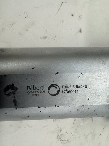 Alberti Right Angle Head T90-3.5,R=242 / Serial 17360011 | CAT40 | ER32 Collet Output, 4000 RPM Max, 1:1 Ratio | Orientation: Radial
