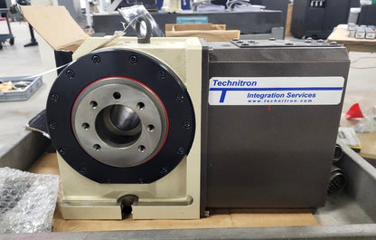 Tsudakoma RWA-200R CNC Rotary Table with 8 In. 3-Jaw Chuck, Faceplate, and Adapters