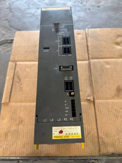 Fanuc A06B-6077-H111 Power Supply Module Untested Surplus