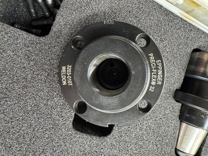 Eppinger Live Tool Collet Chuck Adapter Kit PRECI-FLEX 32 | ER32 Collet System | Orientation: Axial