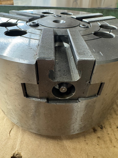 Samchully 3-Jaw Hydraulic Power Chuck HS-06 | 6.5 In. Diameter, 3-Jaw
