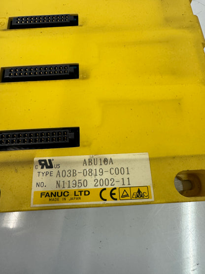 Fanuc Ltd I/O Module A03B-0819-C001