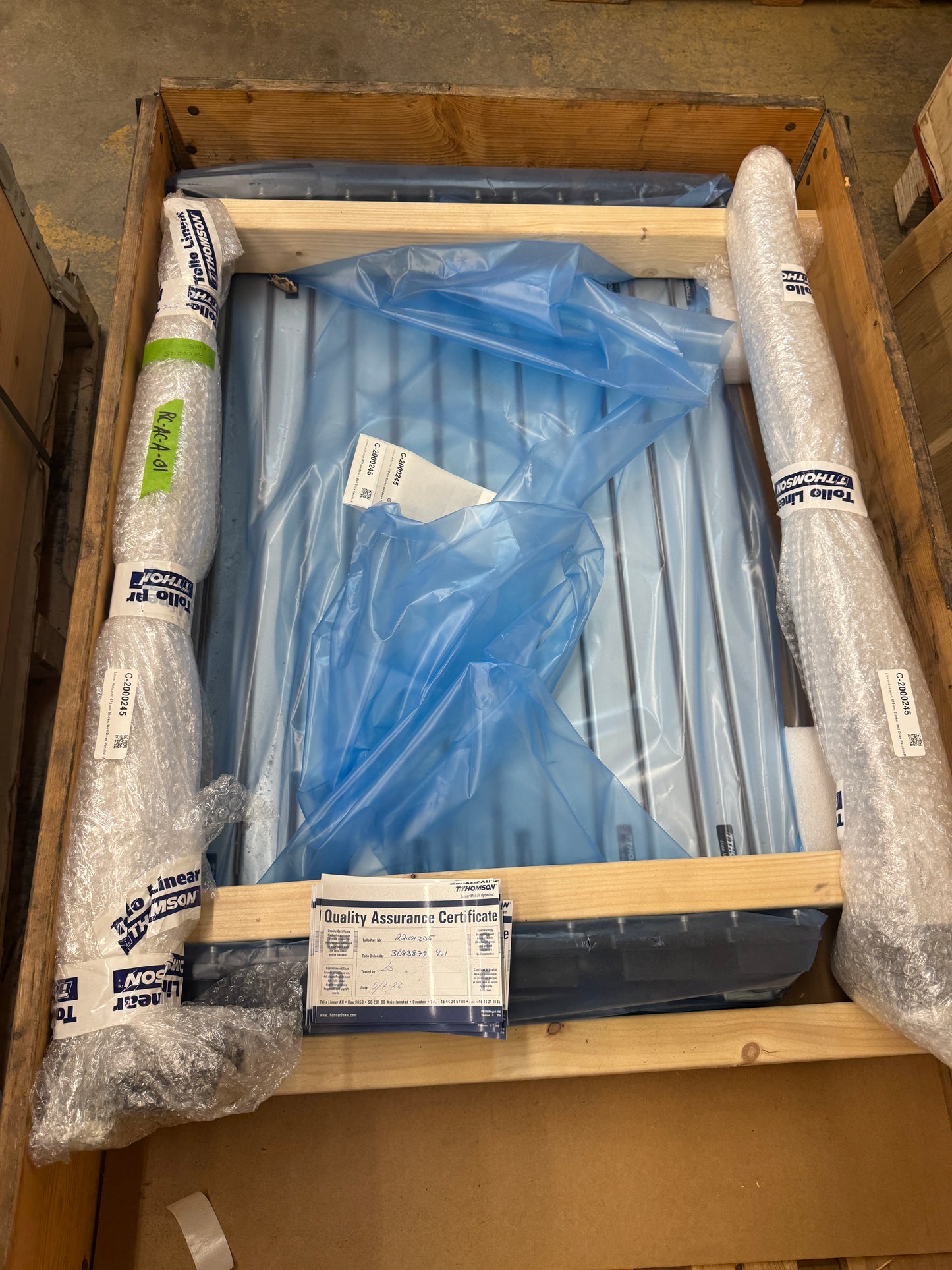 Thomson Belt Drive Linear Actuator C-2000245