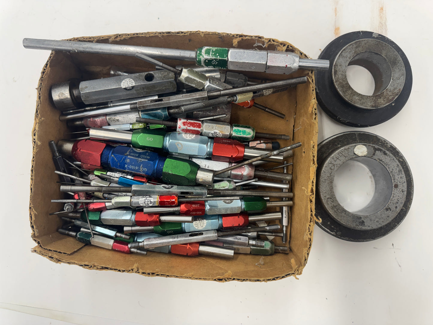 Go No-Go Plug Gauge and Ring Gauge Mixed Sizes Mixed Lot