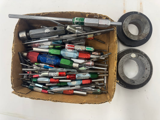 Go No-Go Plug Gauge and Ring Gauge Mixed Sizes Mixed Lot