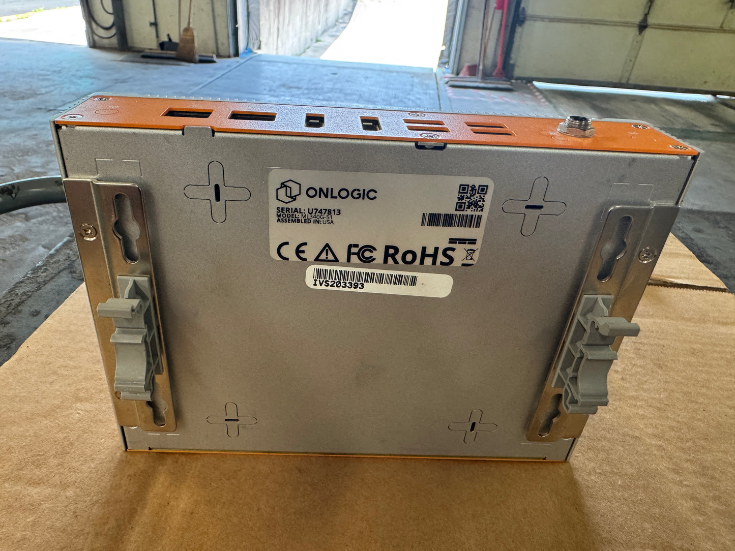 OnLogic Fanless Industrial Computer ML340G-51