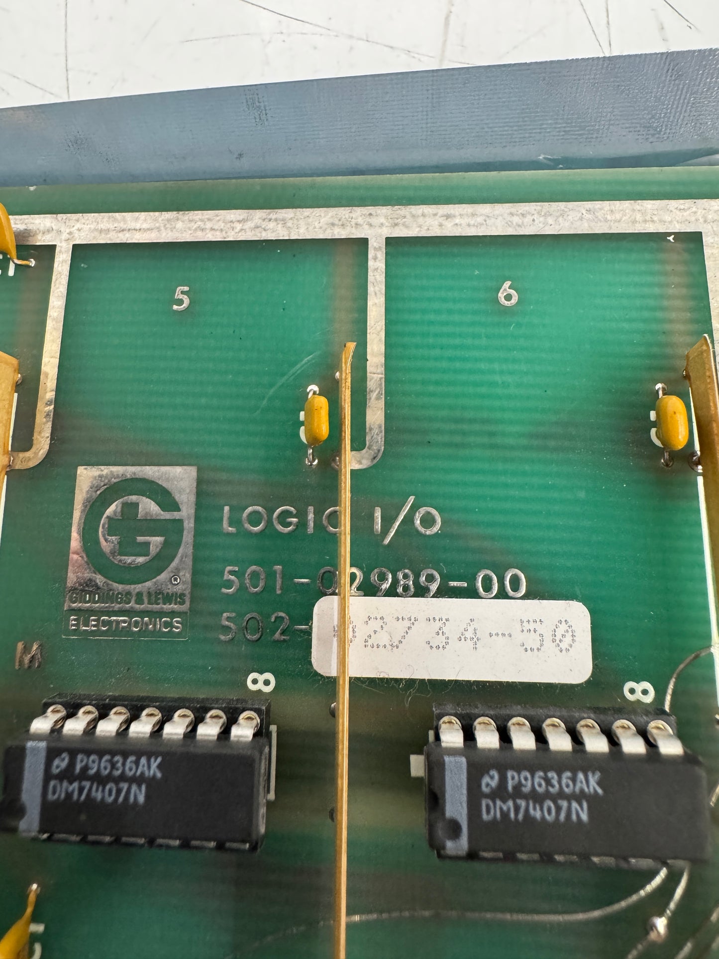 Giddings & Lewis LLC I/O Module M.1016.8452