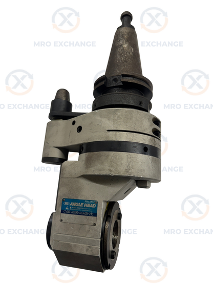 BIG Daishowa Right Angle Head CV50-AG90/AGH35-230 | CAT50 | AGH35 Output, 230 Mm Gage Length | Orientation: Radial | Coolant Through
