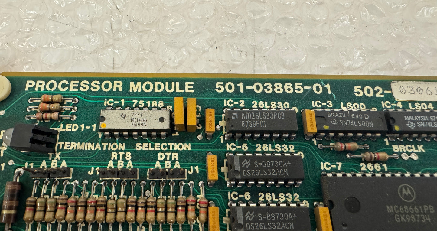 Giddings and Lewis Processor Module 501-03865-01